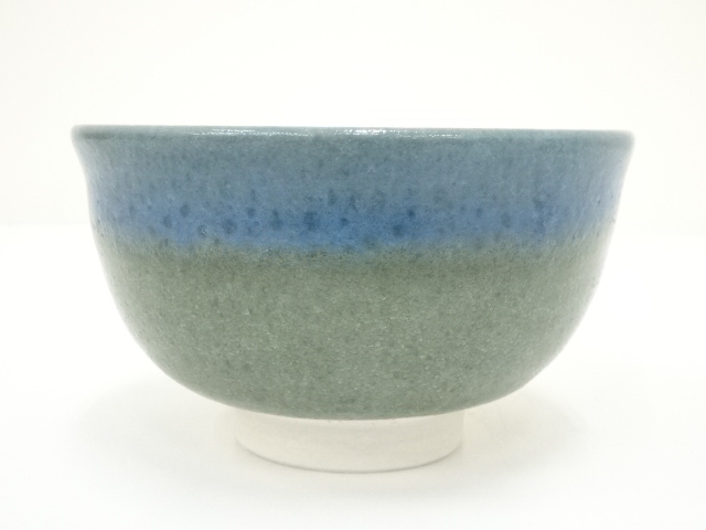 杉浦文泰作 抹茶茶碗 ☆茶道具 杉浦文泰 作 兎月窯 御題茶碗「樹」共箱 未使用（抹茶